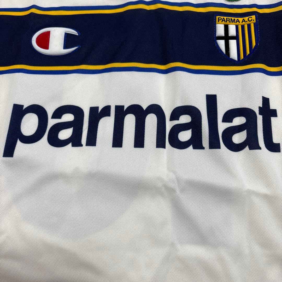 希少　未使用タグ付き　アウェイ　パルマ　中田　ユニ　S　00-01チャンピオン