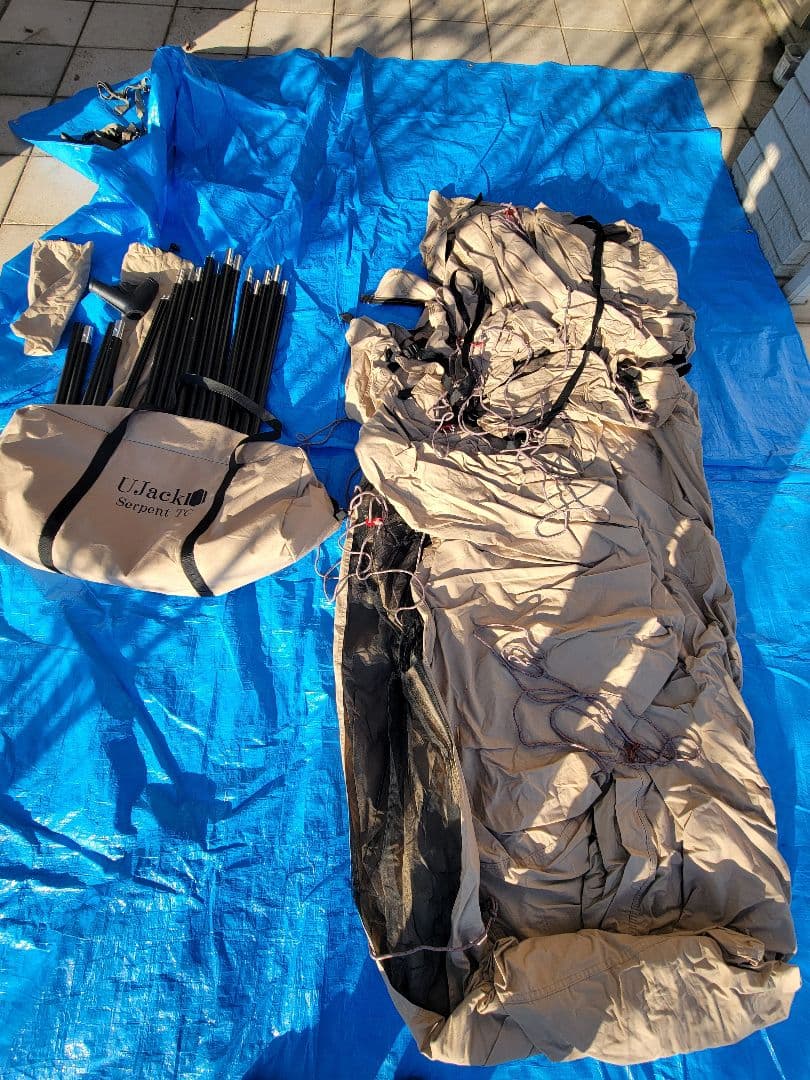 UJack サーペントTCテント【インナー、グランドシート付き】