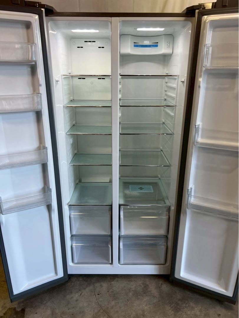 【専用】AQUA 冷蔵庫 AQR-SBS45H 2019年製 449L 観音開き