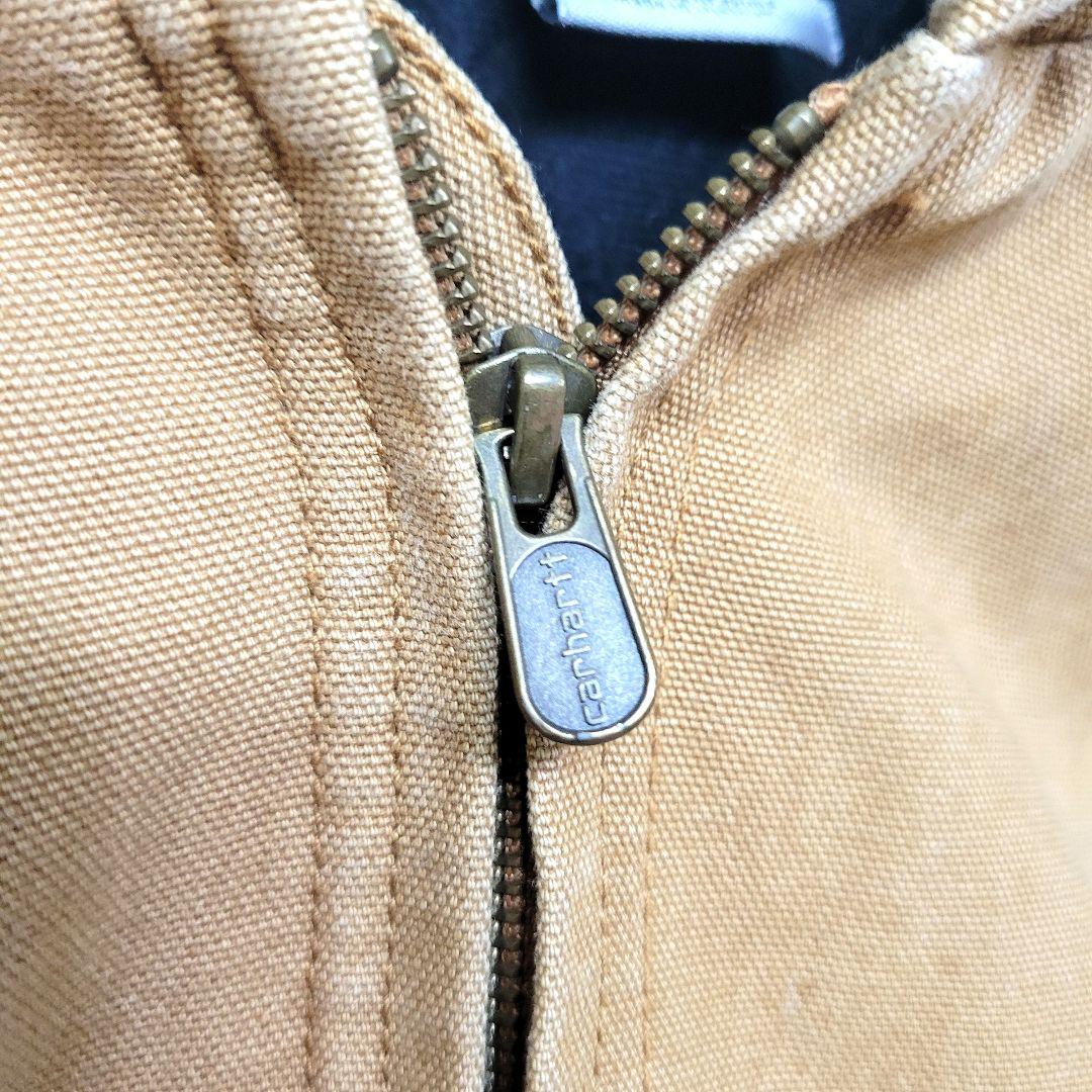 希少 Carhartt アクティブジャケット ダックパーカー kids キャメル