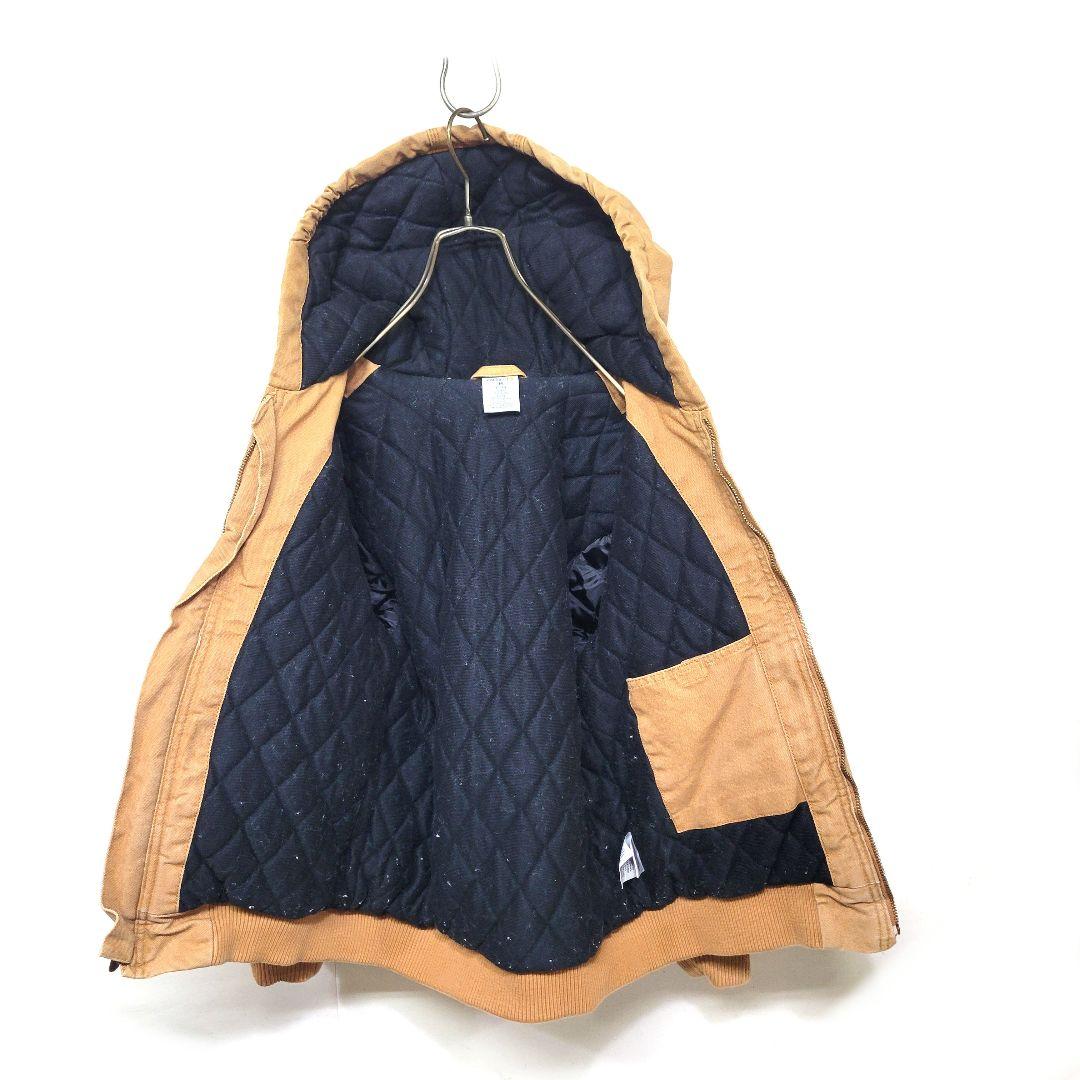 希少 Carhartt アクティブジャケット ダックパーカー kids キャメル
