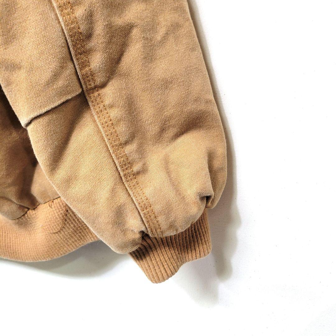 希少 Carhartt アクティブジャケット ダックパーカー kids キャメル