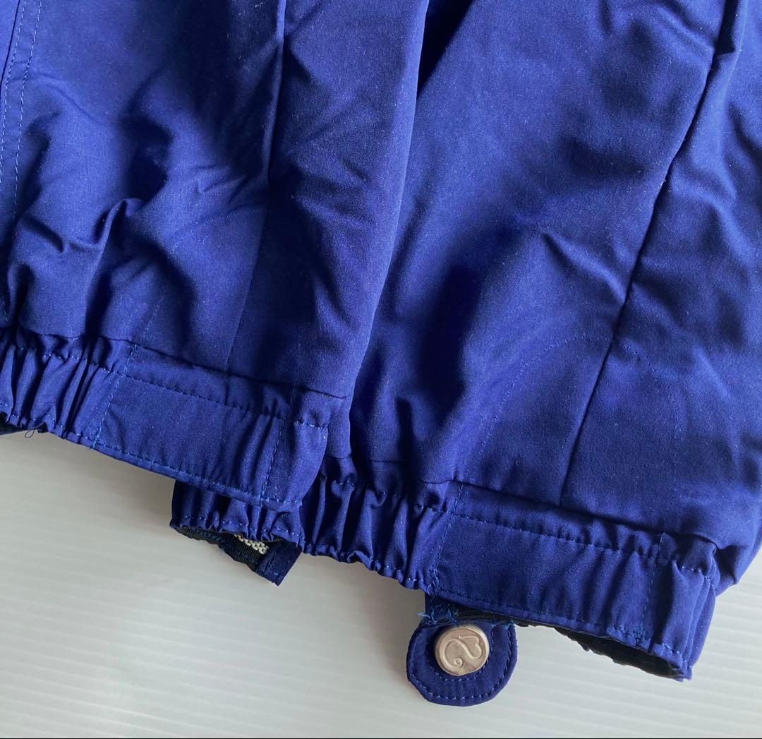 レディース　エレッセ　青白花柄スキーウェア 上下