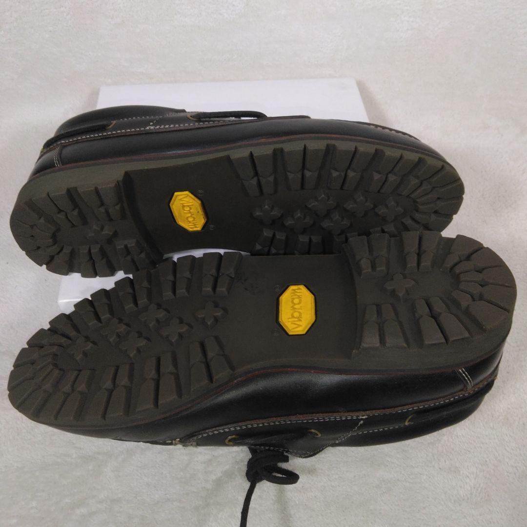 danner vibram 黒レザー モカシン シューズ