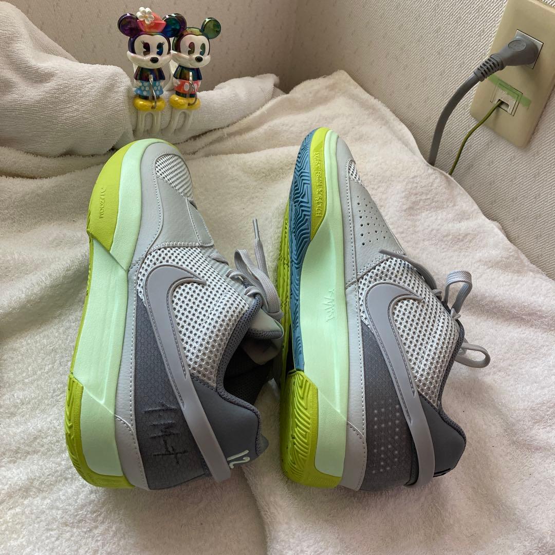 NIKE JA1EPライトシルバー/サイバー/クールグレー/グラナイト/バッシュ