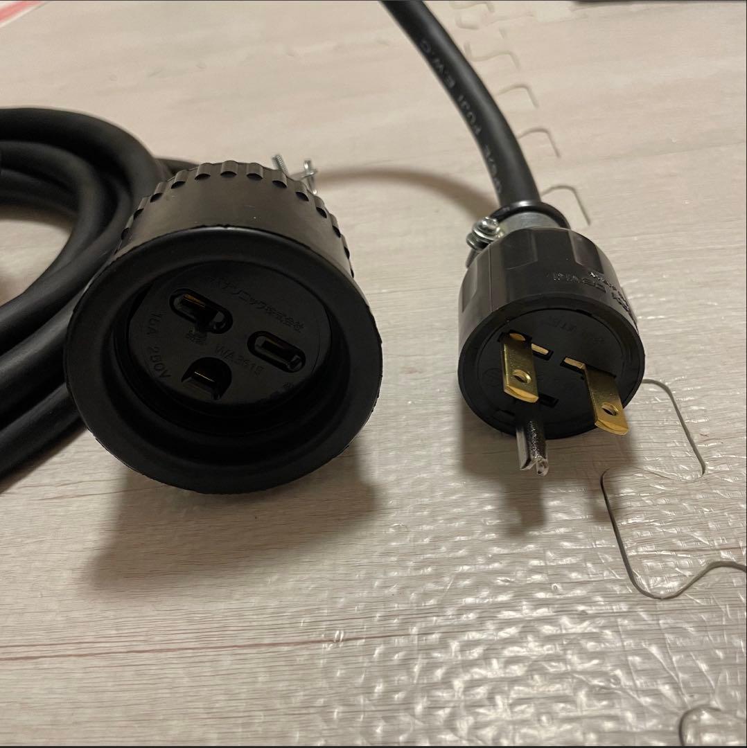 電気自動車★ 200V 充電器延長ケーブル20m 2PNCTコード　パナソニック