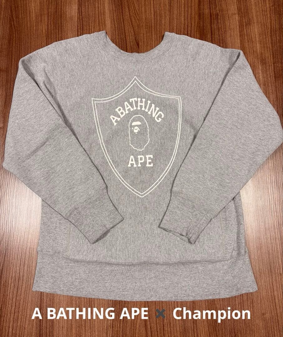 n*1様 値下げ　A BATHING APE✖️Champion USA製