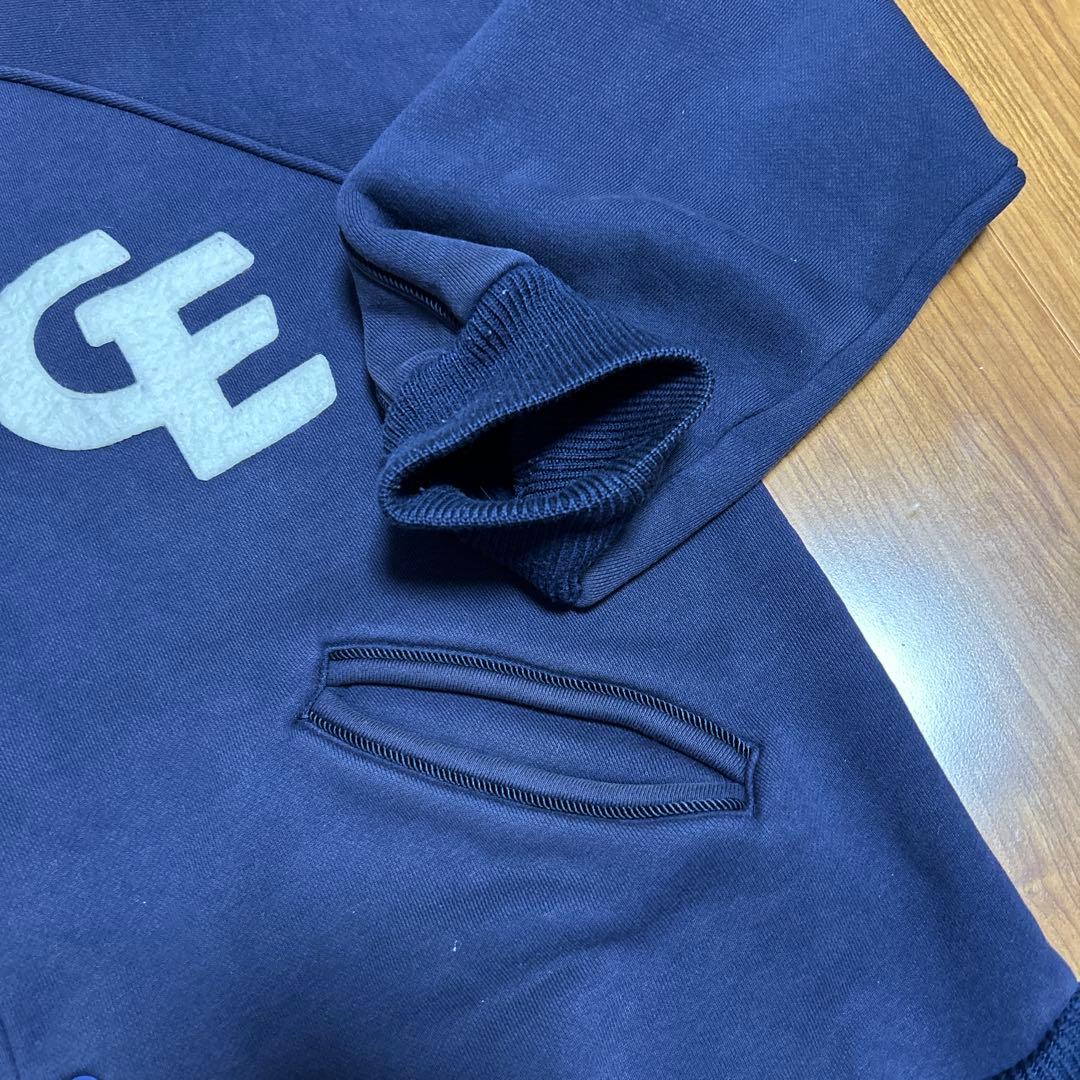 グッドイナフ　スウェットスタジャン　GOOD ENOUGH ネイビー