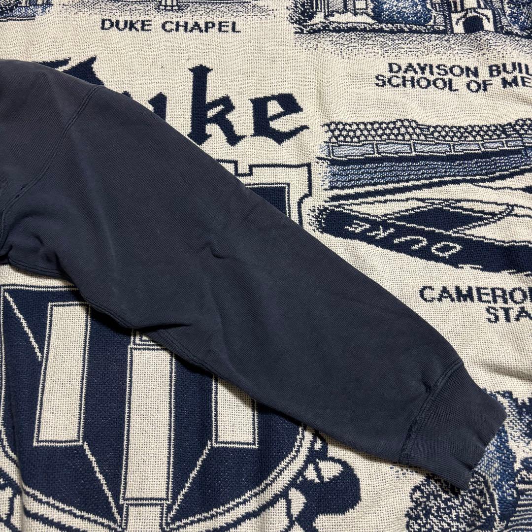 ボロ　80s champion リバースウィーブ　サンフェード　ナス紺　USA製