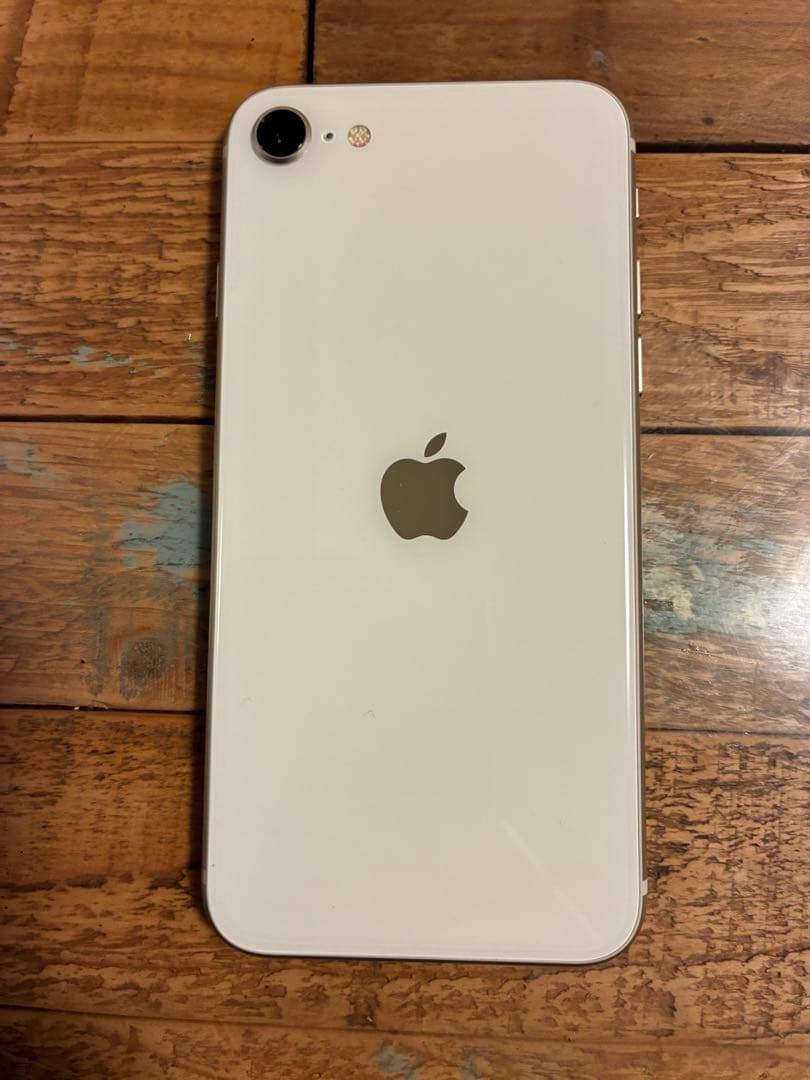 iPhone SE 第3世代 64GB スターライト 本体＋ケーブル