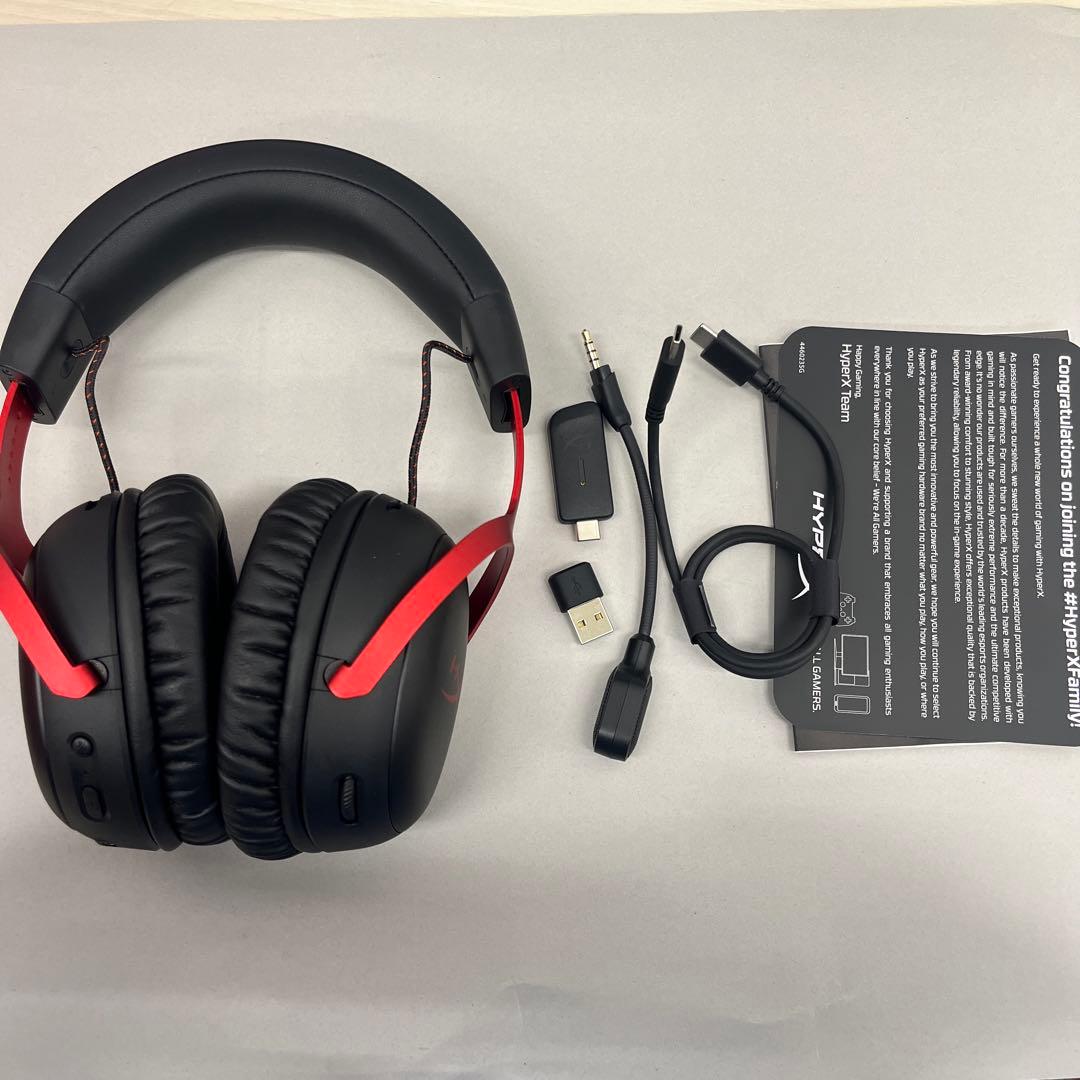 507305ハイパーエックス　ワイヤレスゲーミングヘッドセット