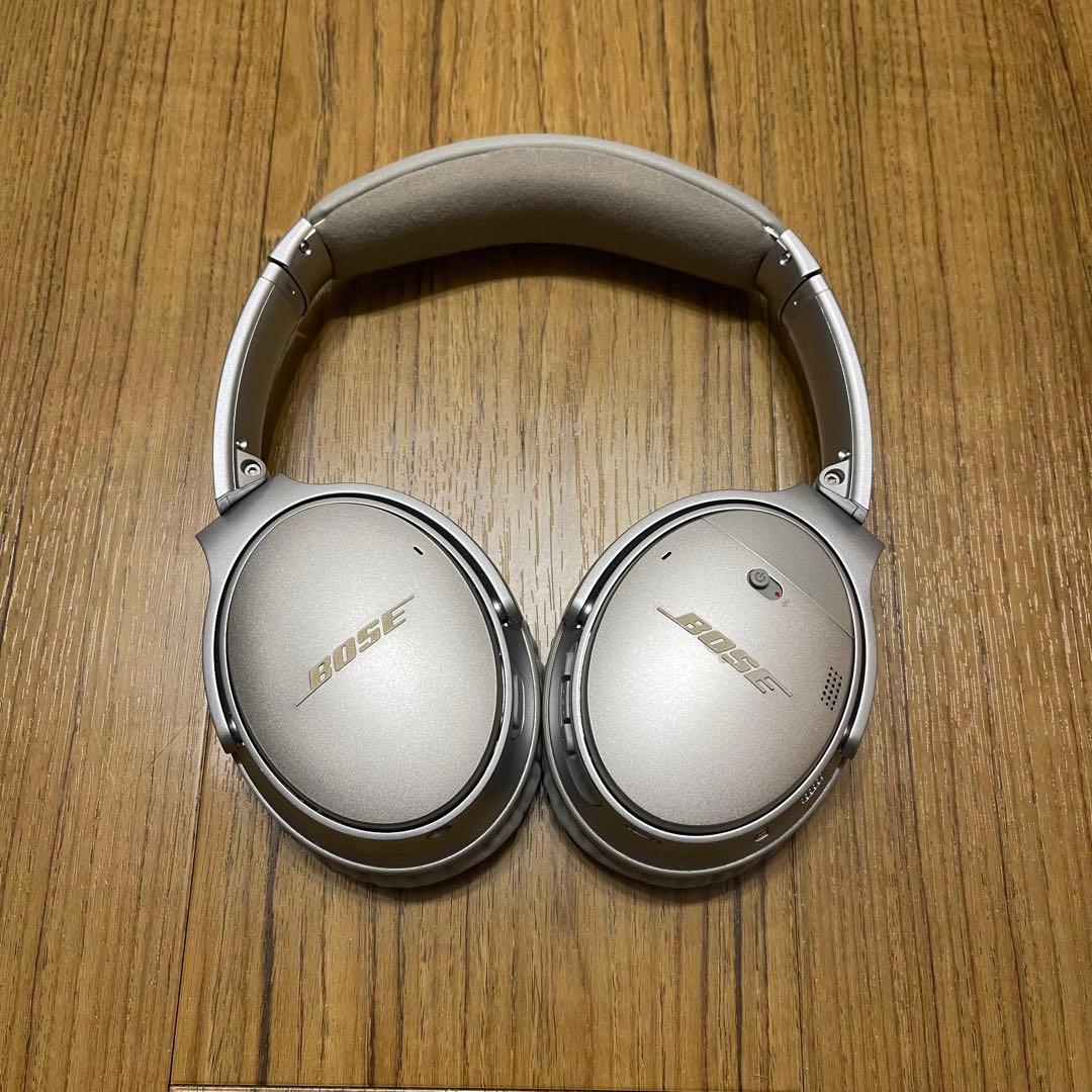 美品！ BOSE QUIETCOMFORT35 ll シルバー ヘッドホン