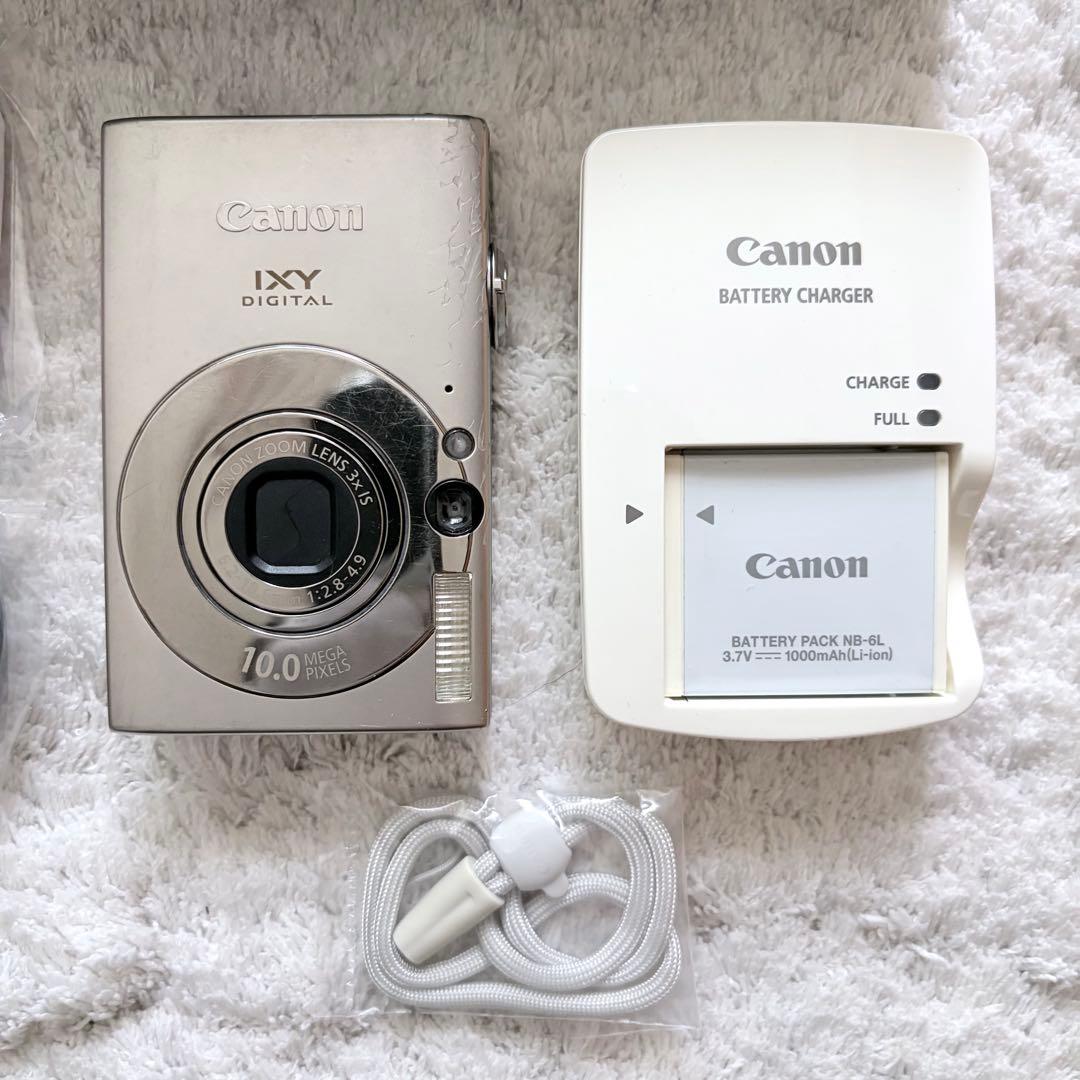 【動作品】Canon キャノン IXY DIGITAL 25 IS レトロカメラ
