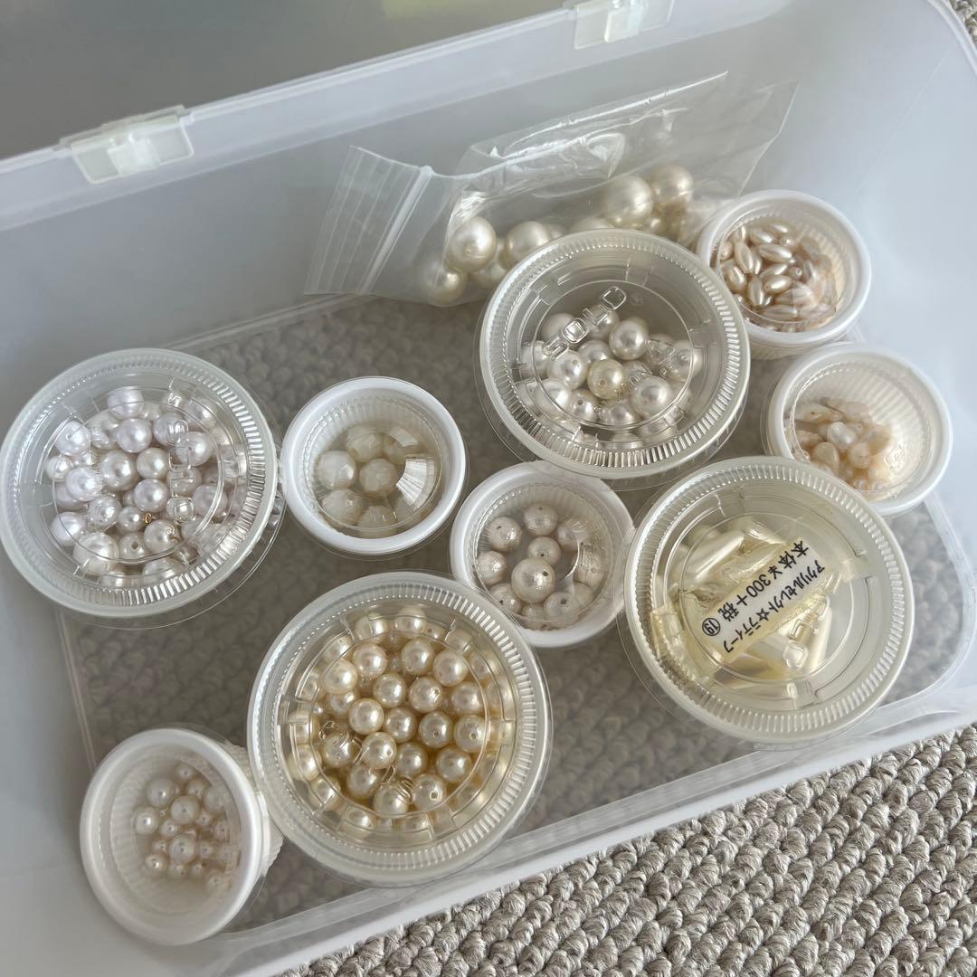 アクセサリー制作ツールと材料セットまとめ売り