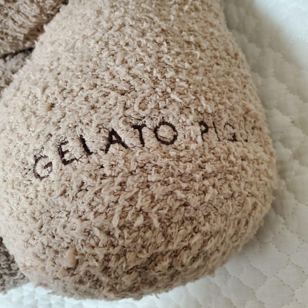 【新品未使用】ジェラートピケ　ベア抱き枕 くま　ぬいぐるみ