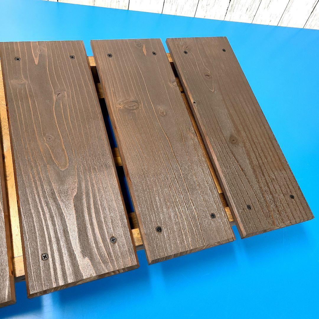 No1816【屋外OK】縁台、ベンチ、腰掛け、椅子【脚折りたたみ式】