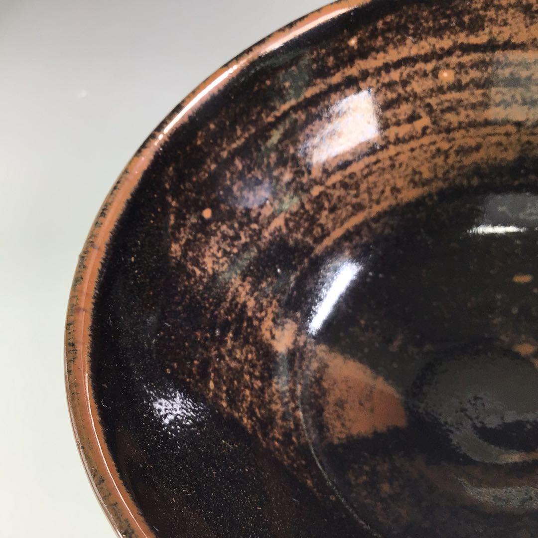 Ｒ６４５　茶碗　『高取焼』『未楽造』『即中斎　箱書』　抹茶碗　共箱　茶道具