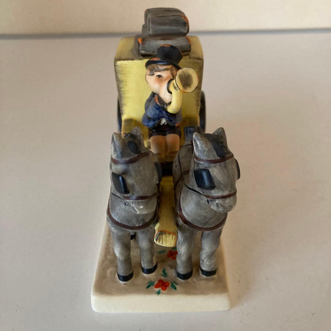 フンメル人形 The Mail is Here 郵便配達 馬車