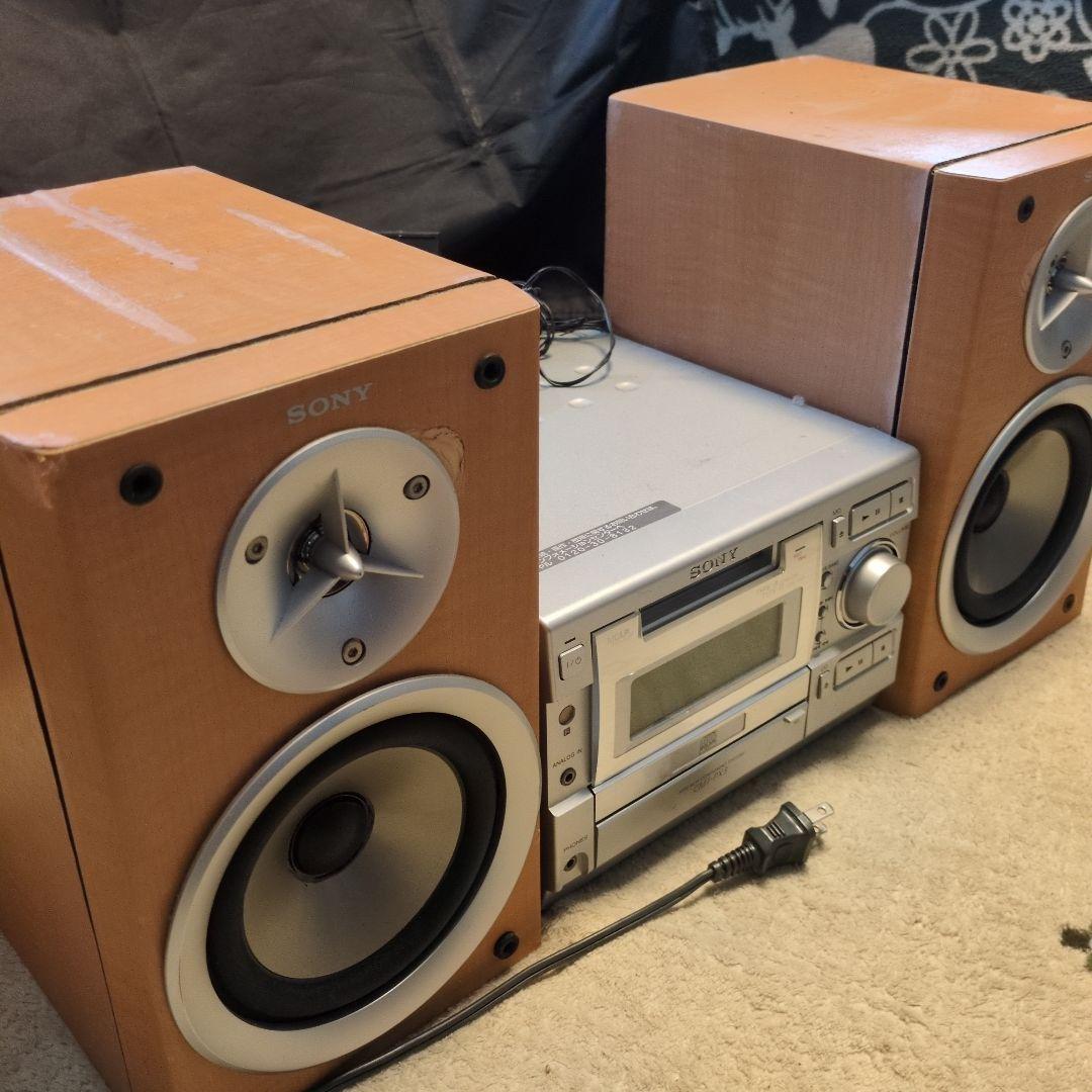 ソニー CMT-PX3 SONY ミニコンポ 通電確認済み ジャンク品扱い