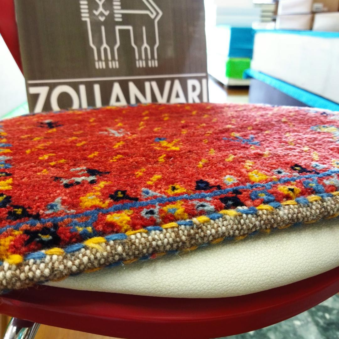 値下げ可能ミニギャベ●36×40㎝●手織●本物●新品未使用 遊牧民が紡ぐギャッベ