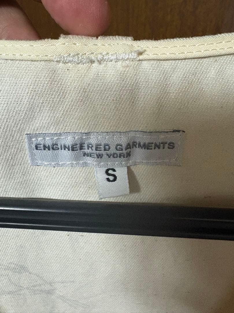 [最終値下]エンジニアードガーメンツ　FOWLVEST アニマルプリントツイルS