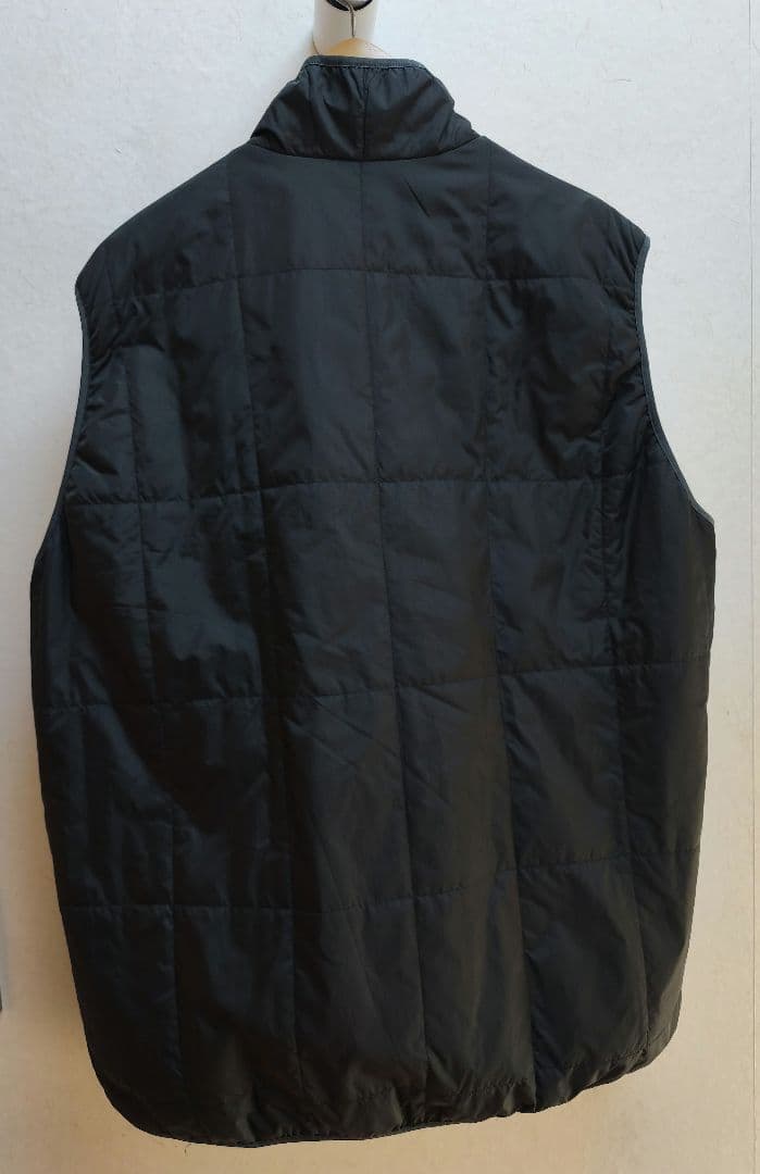 ニードルズ 蝶刺繍 ブラックナイロンジャケット ベスト Mサイズ