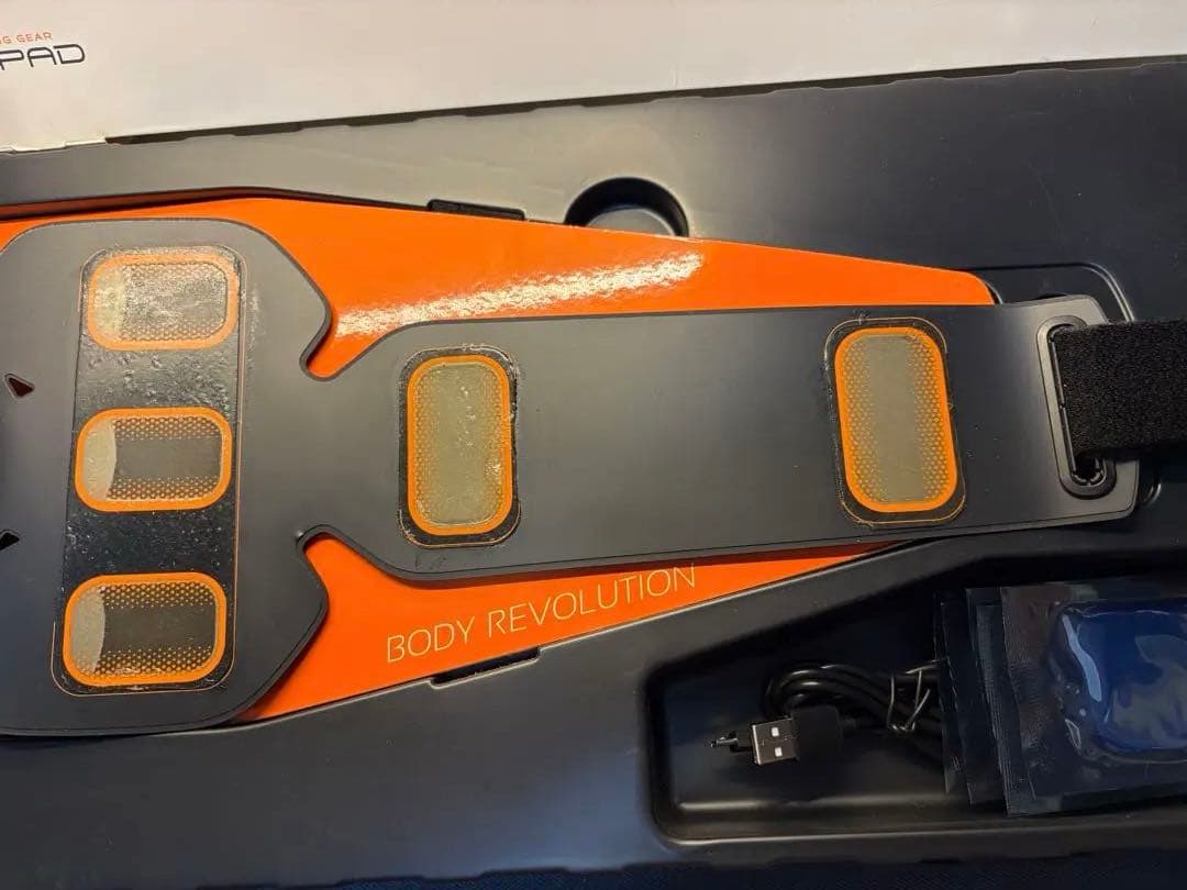 【美品】シックスパッド　アブズベルト　LL/3L