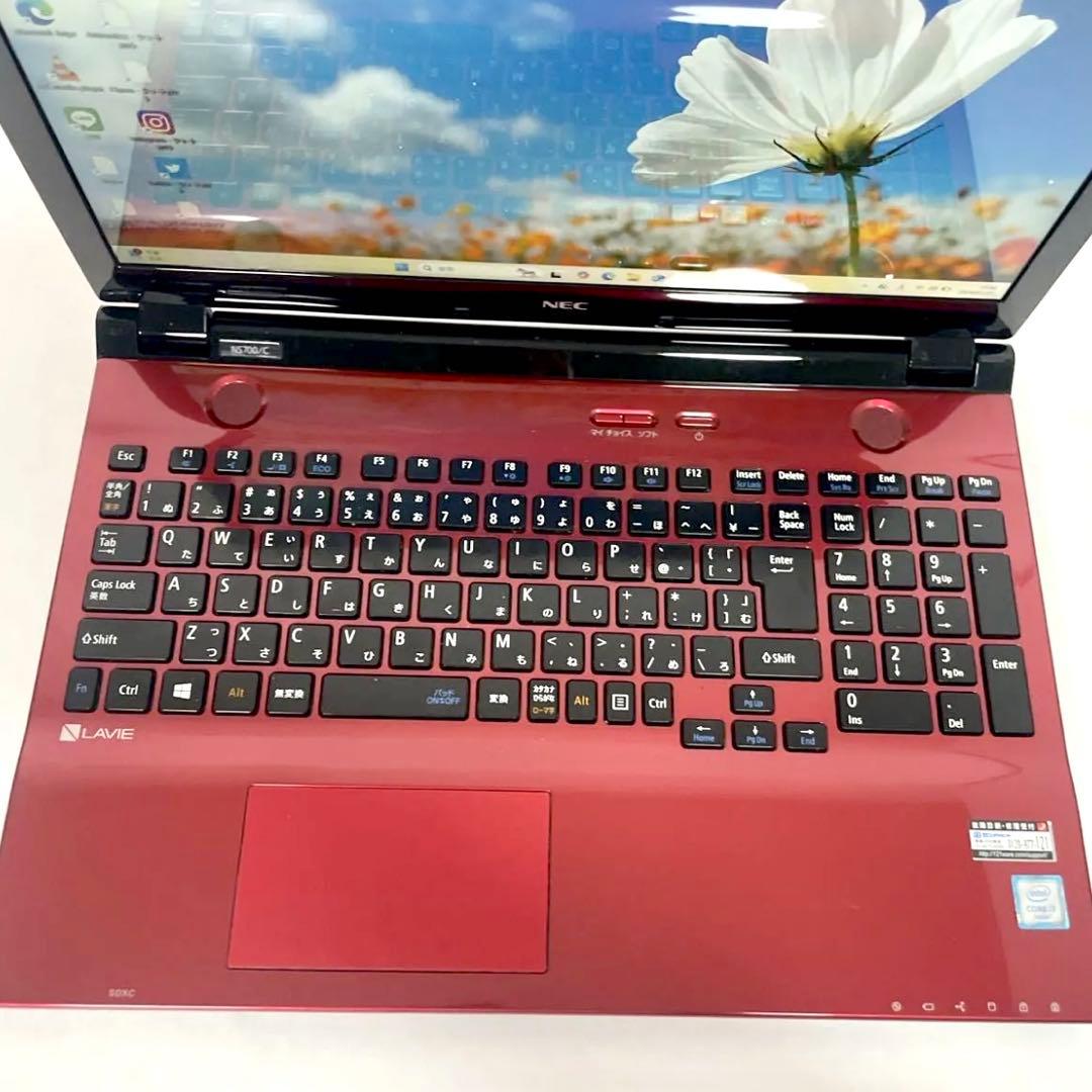 NEC LAVIE NS700C マウス付き SSD512GB ノートパソコン