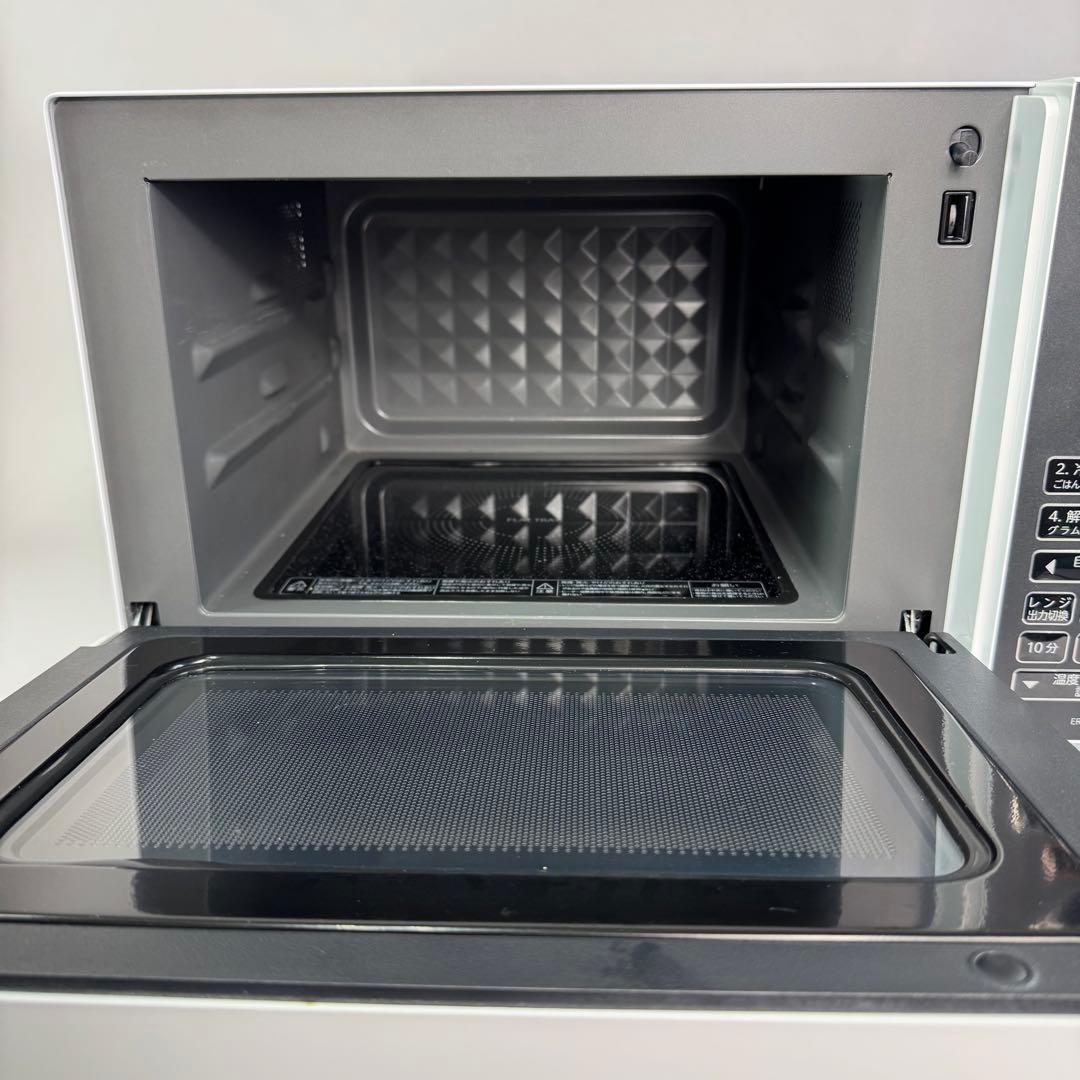 美品 TOSHIBA オーブンレンジ ER-V18 ホワイト 2021年製