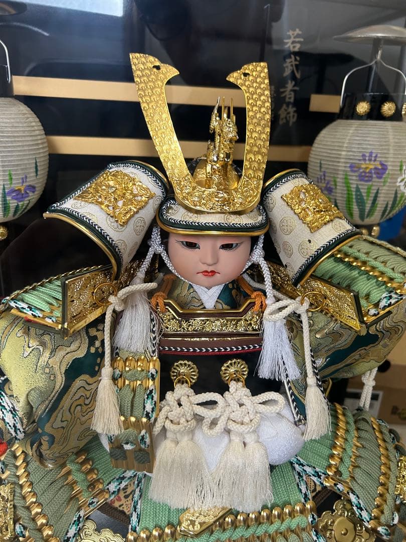 若武者飾り　人形