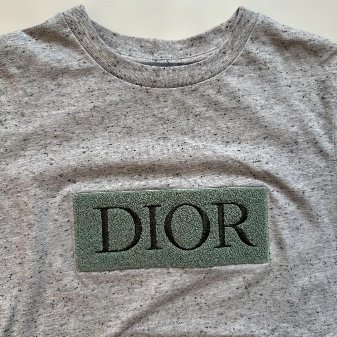 Dior グレー ロゴ Tシャツ 12