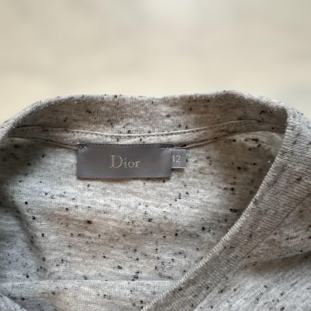Dior グレー ロゴ Tシャツ 12