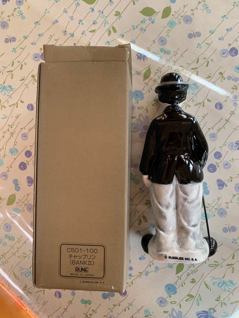 BUBBLES.INC.S.A チャップリン貯金箱　 ヴィンテージ　レア
