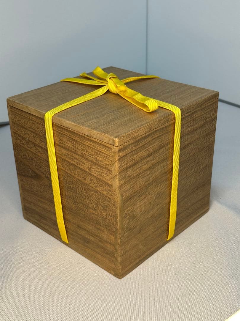 GACHAN茶道具　水指　真葛香斎　染付竹絵 即中斎　書付