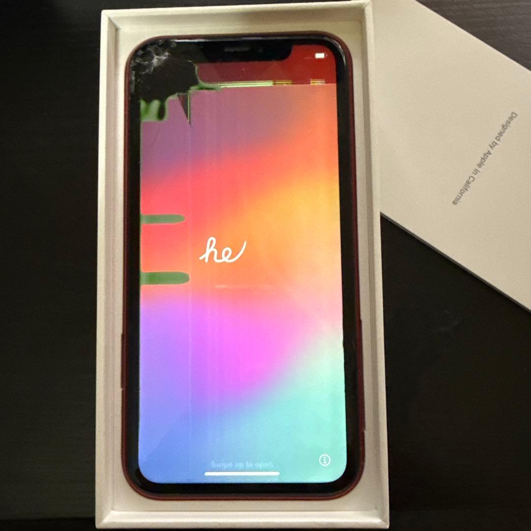 Apple iPhone XR 128GB レッド　ジャンク品