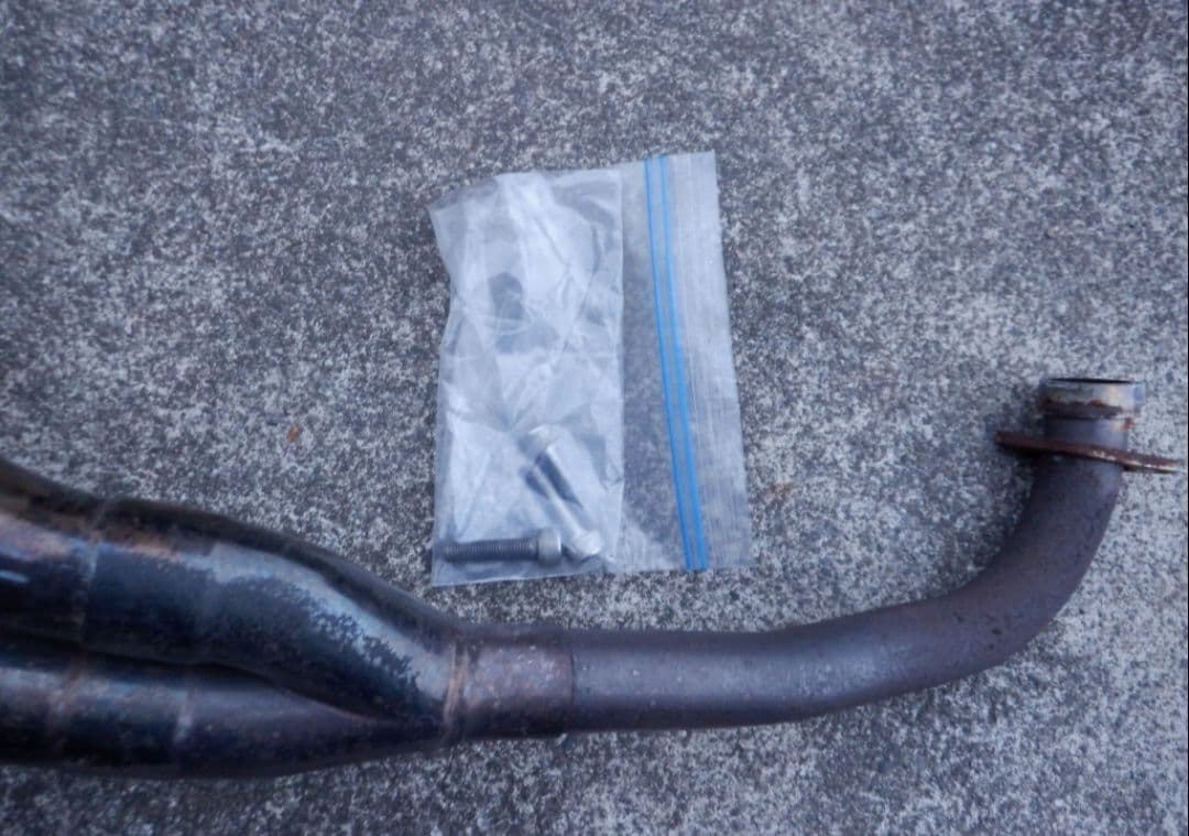 グランドマジェスティ250 SG15J 2本出しマフラー EXガスケット付き