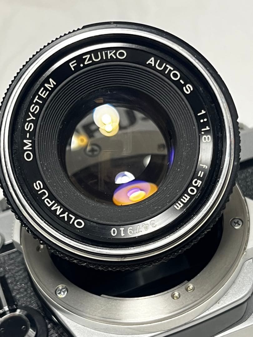 整備済 オリンパス OLYMPUS OM-1 F.ZUIKO F1.8 50mm