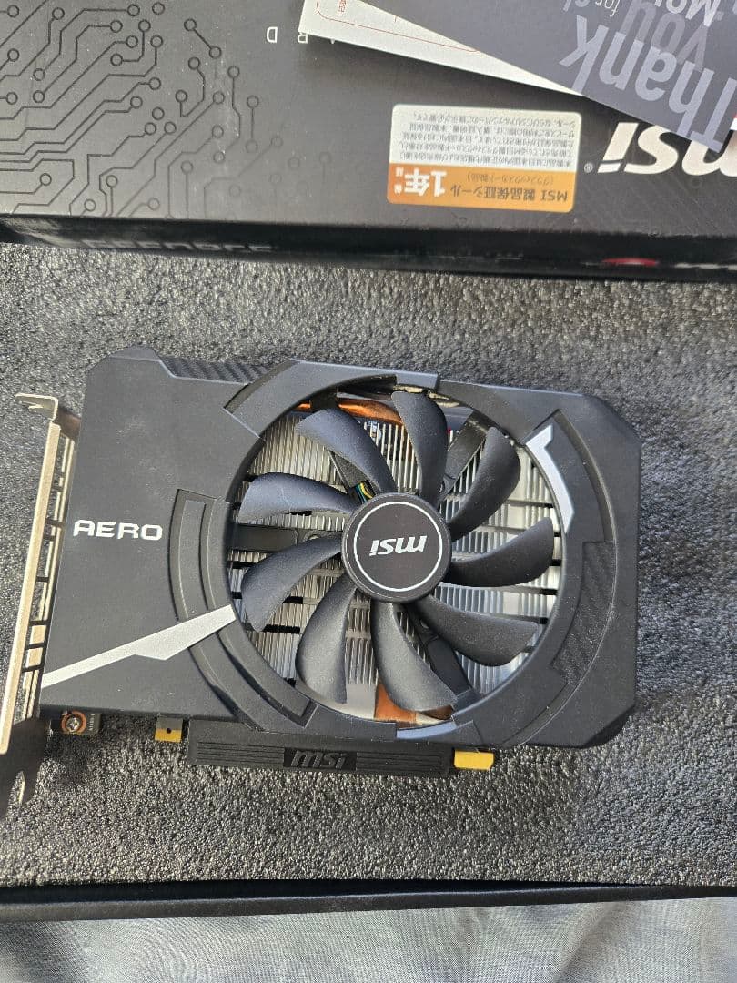 MSI AERO GTX 1660 Ti 6GB グラフィックボード