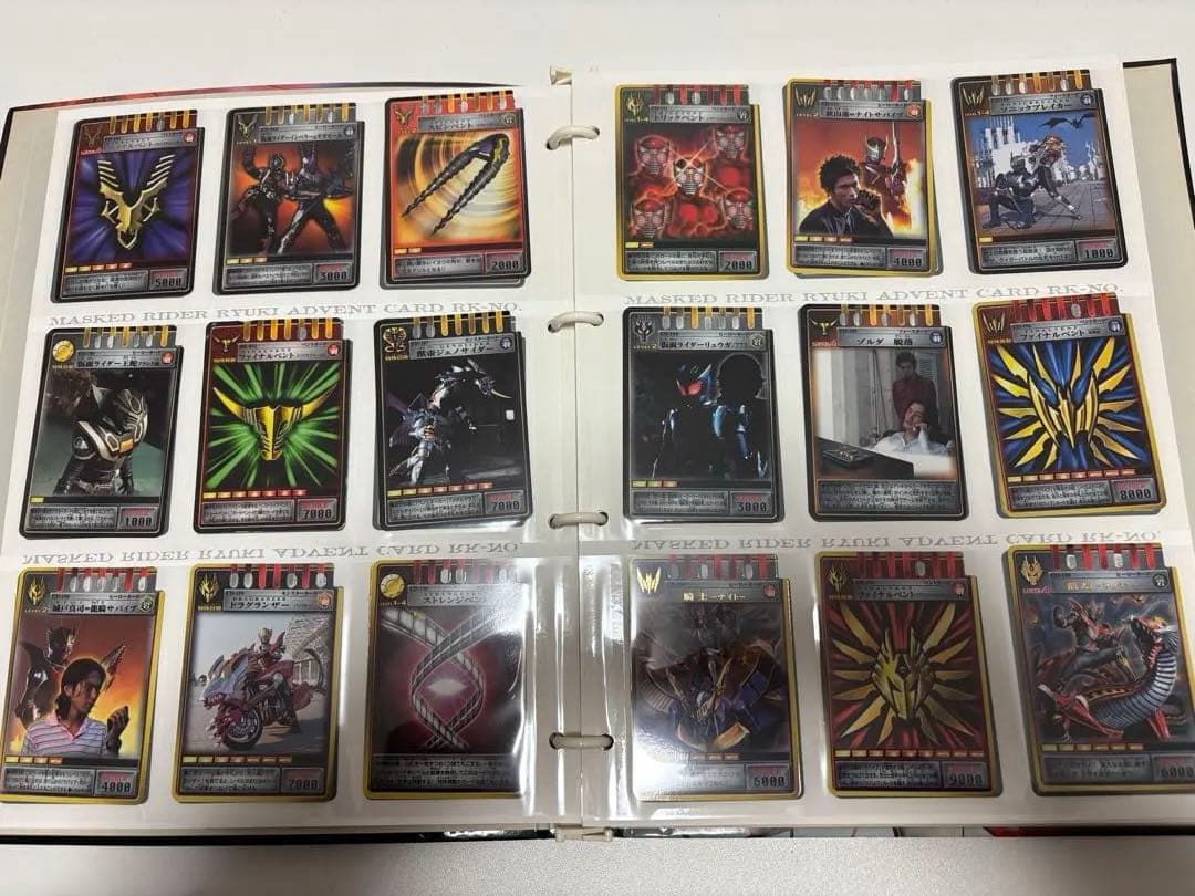 仮面ライダー龍騎 コンプリート カード ファイル アドベントカード