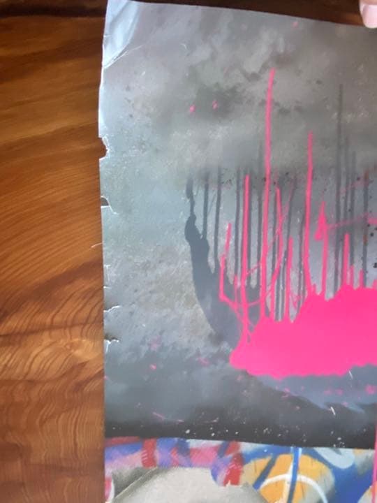 Mr.Brainwash ポスター　Banksy 額装付き