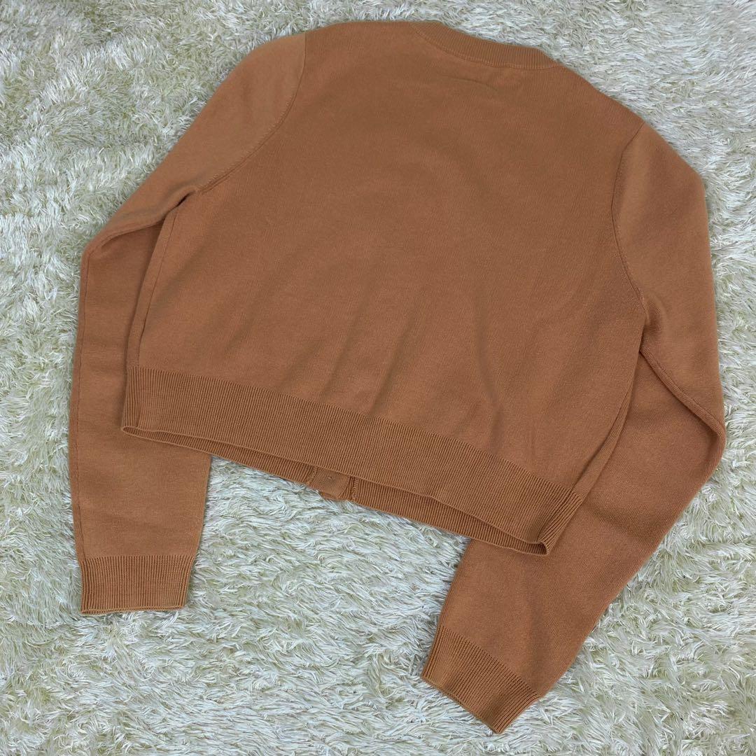 CABaN コットンカシミヤクルーネックカーディガン