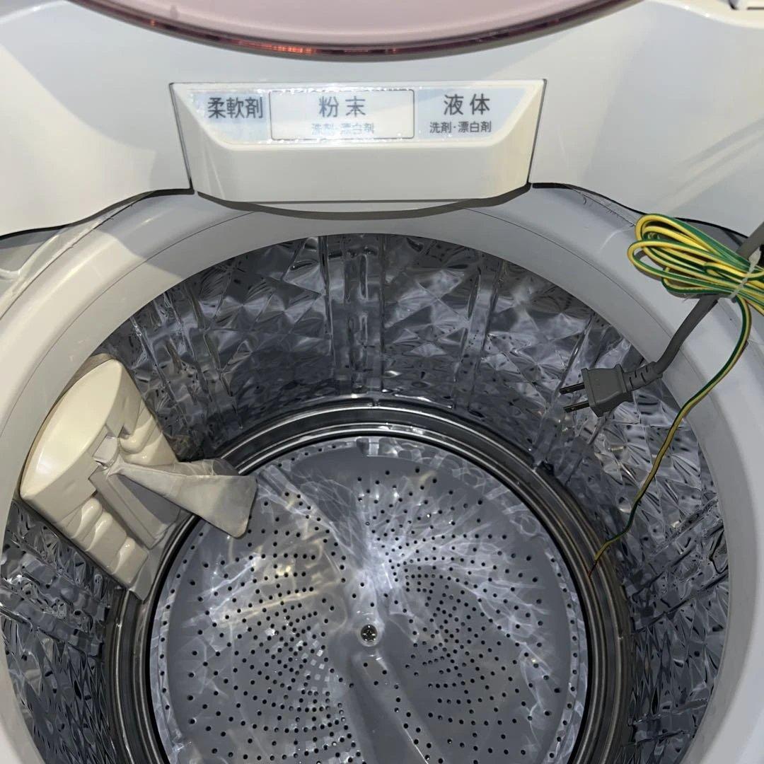 ⭐︎SHARP/大人気モデル/美品/7㌔/洗濯機/ピンク×ホワイト