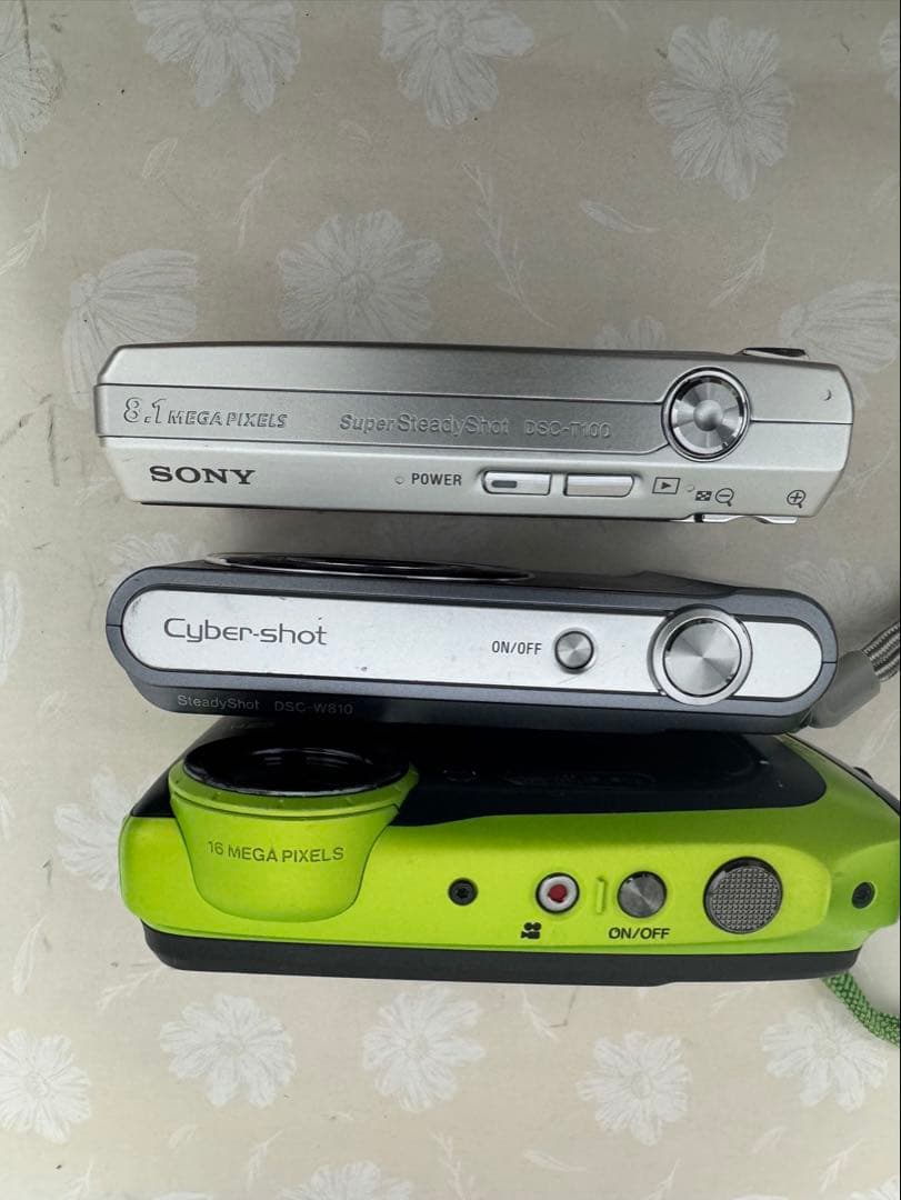 N*r様 デジカメ3台まとめ売り 動作確認