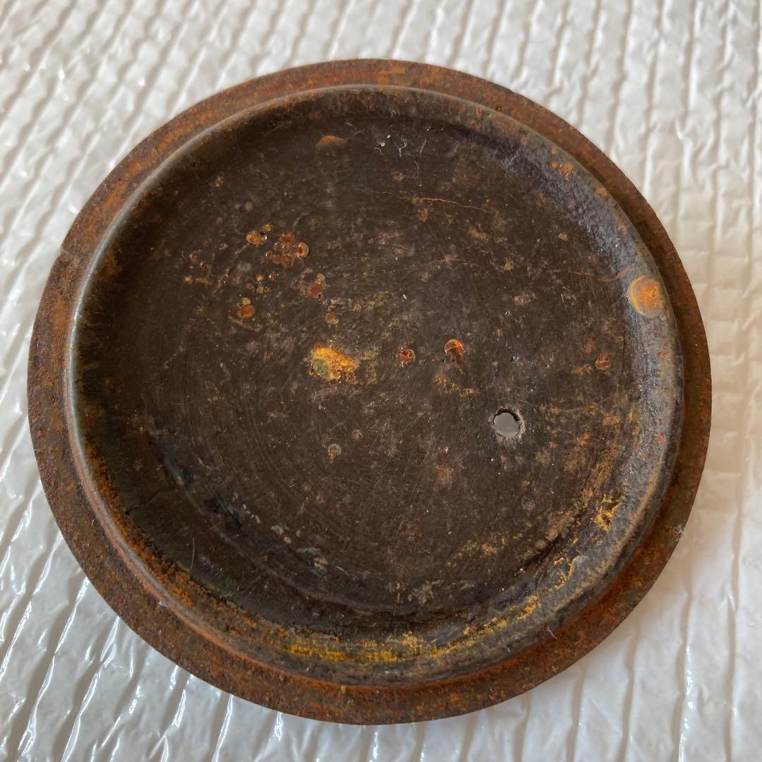 TS63 南部鉄器 鉄瓶 すずらんデザイン 鈴蘭 刻印あり 伝統工芸品 茶道具