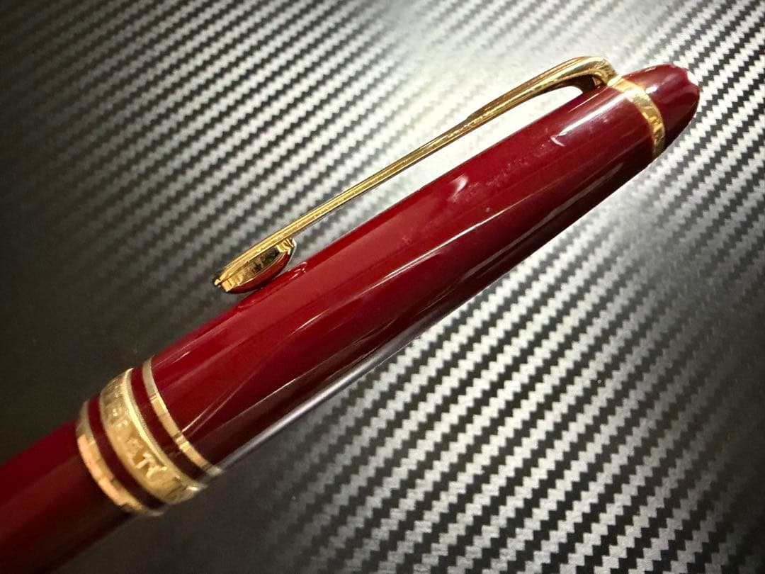 未使用に近い モンブラン 144 ボルドー 全金 M 中字 万年筆