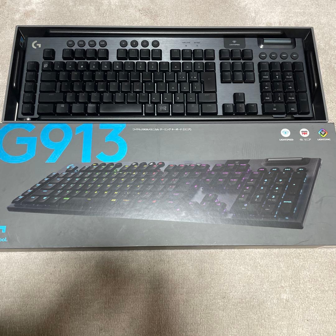 Logicool G913 Wireless (Linear) RGBキーボード