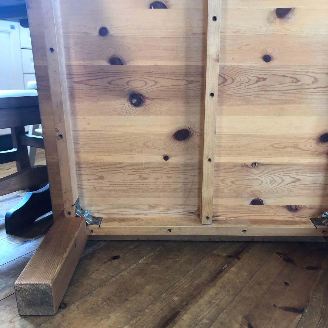 正方形テーブル90✖️90センチ 木製　日本製　お値下げ