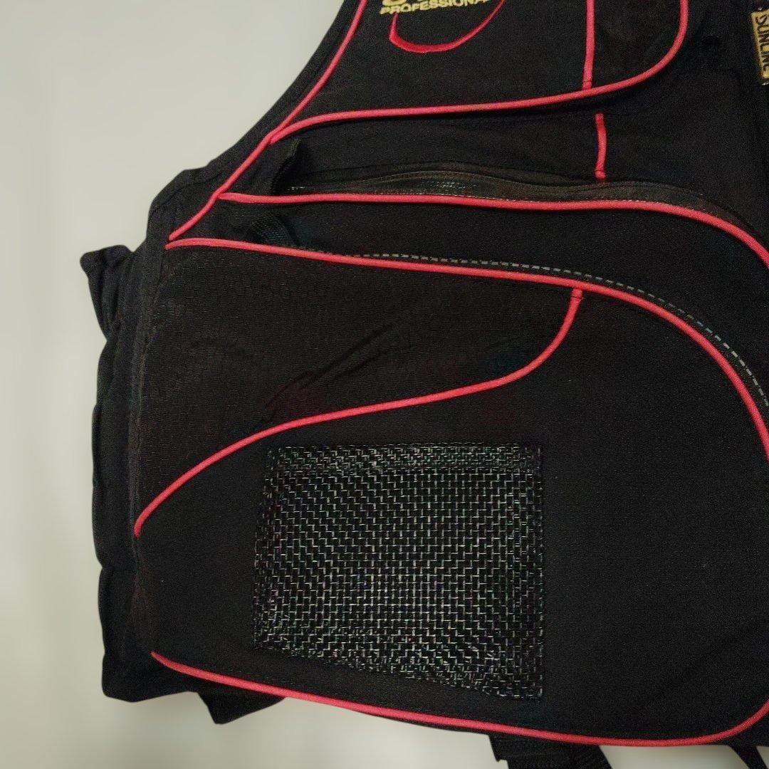 サンライン　STATUS 　磯　 フローティングベスト　 L サイズ　美品