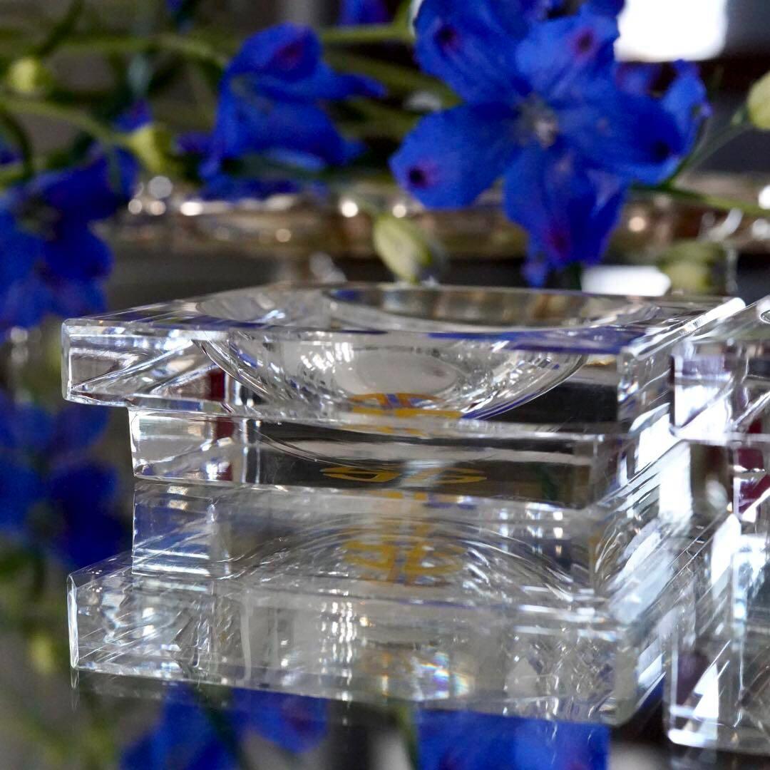 美品★オ－ルドバカラ★バターディッシュ 皿★塩入れ★ジョセフィーヌ ベイカー希少