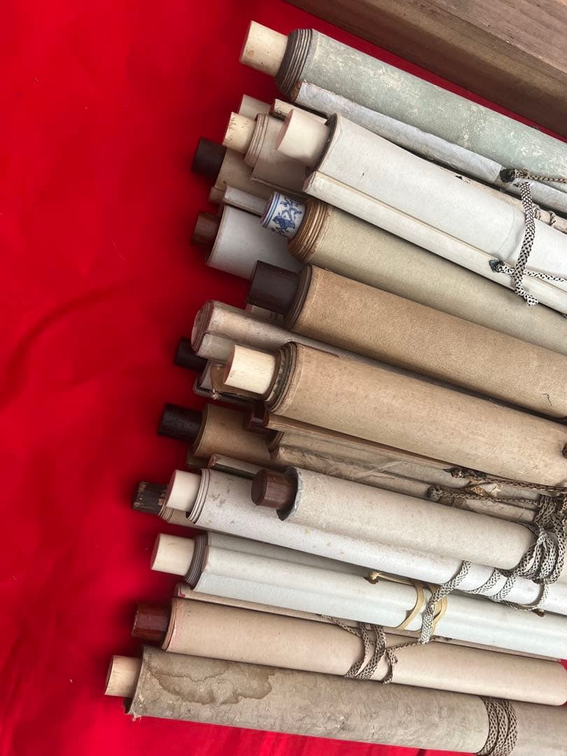 m*m様 掛軸まとめて38本 日本画 書 山水　花鳥　茶掛など！